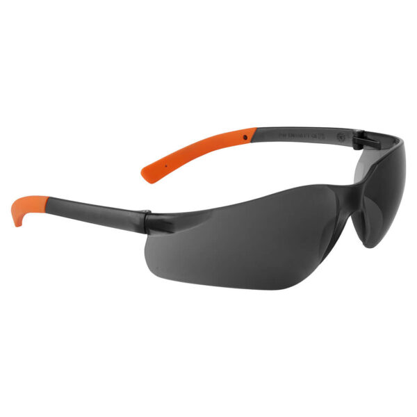 PW38 - Pan View Safety Glasses Black/Orange