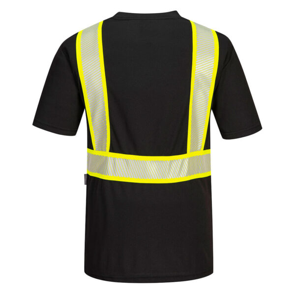 S396 - Iona Plus Enhanced T-Shirt S/S  Black - Image 2