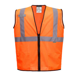 US580 - Alabama Hi-Vis Band Brace Vest  Orange