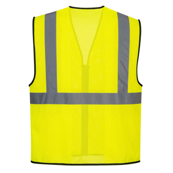 US580 - Alabama Hi-Vis Band Brace Vest Yellow - Image 2