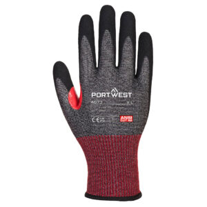 A673 - CS Cut F18 Nitrile Glove A6 Black