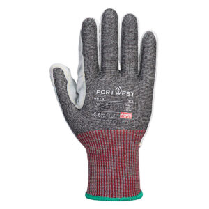 A674 - CS Cut F13 Leather Glove A7 Black