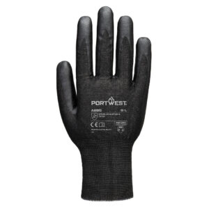 A680 - Cut F21 Nitrile Tungsten A9 Glove Black