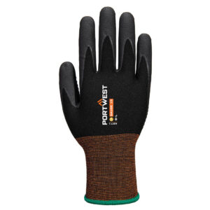 A371 - GP Grip 15 Nitrile Micro foam dotted Glove Black