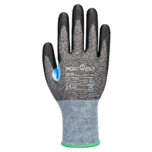 A642 - CS Cut D18 PU Glove A4 Gray/Black
