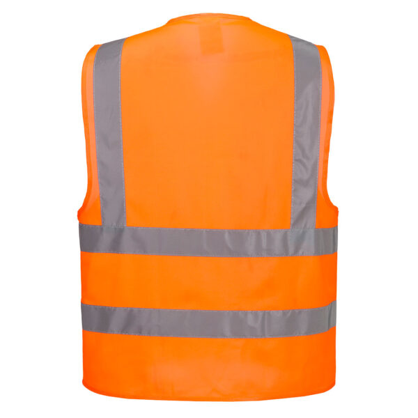 C470 - Hi-Vis Band and Brace Vest - Available in Orange - Image 4
