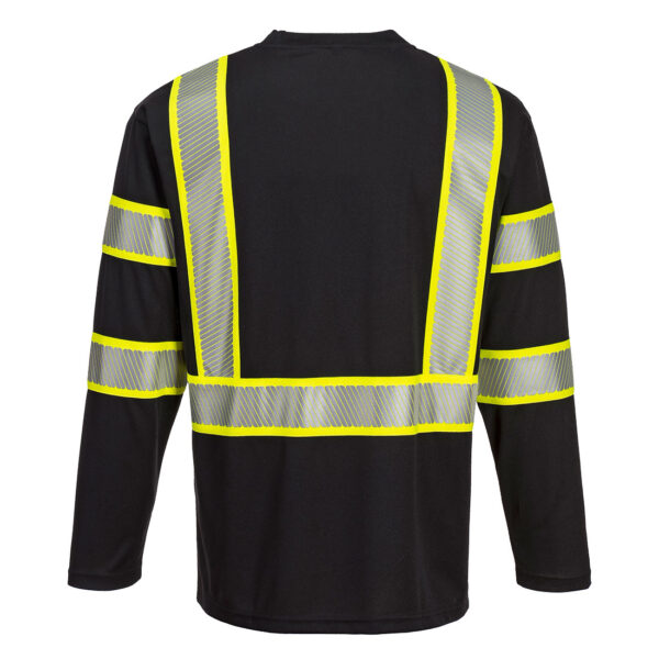S346 - Iona Plus Enhanced T-Shirt L/S Black - Image 2