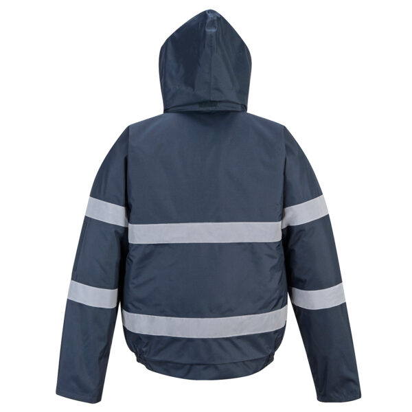 US434 - Iona Enhanced Winter Bomber Jacket Navy - Image 2
