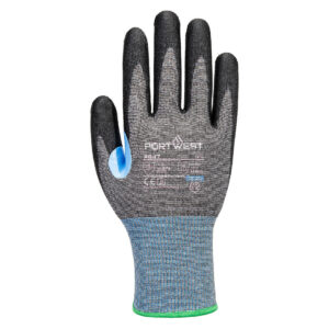 A647 - CS Cut D15 PU Glove A4 Gray/Black