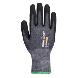 AP12 - SG Grip 15 Nitrile Glove - (Pk12) Gray/Black