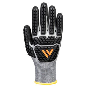 AP54 - Impact F13 Nitrile Foam TPR Waterproof Glove A6 Gray/Black