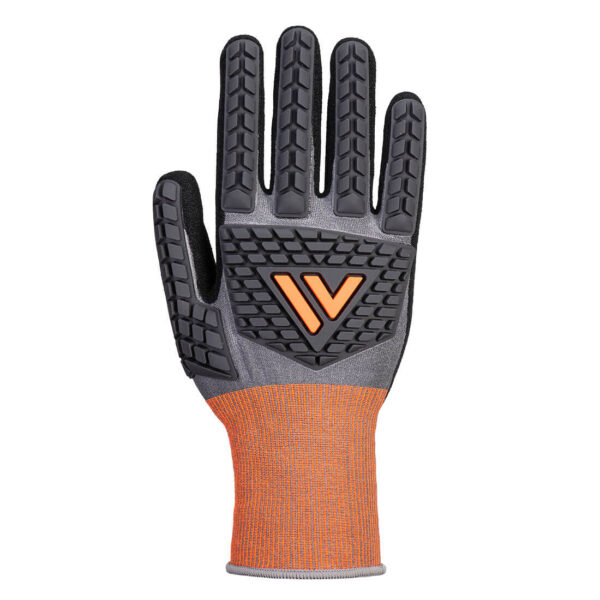 CT46 - CT Impact D18 Nitrile Sandy Glove A4 Gray/Black