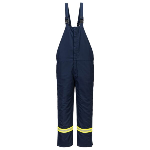 FR422 - Bizflame Work Insulated FR Bib Overall Navy