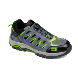 FT18 - Steelite Wire Lace Safety Sneaker S1P HRO Grey/Green 40% OFF at TECHACS