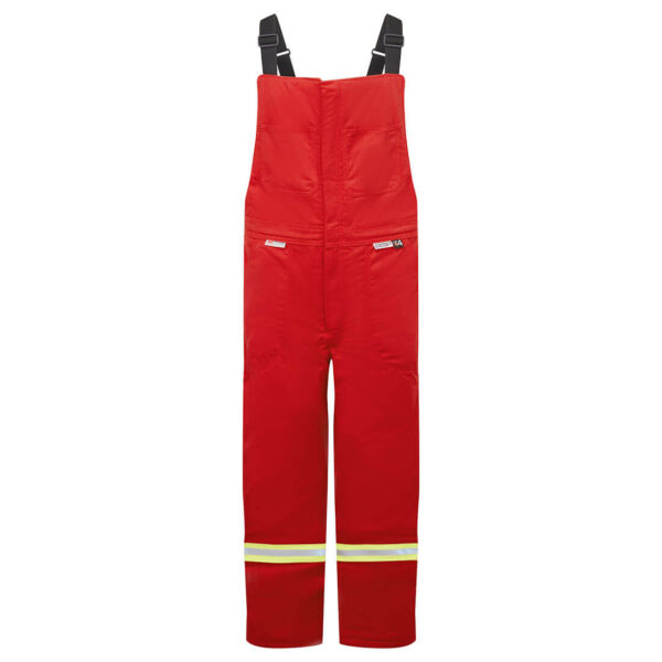 IAS3225 - Avenger 9oz Insulated Bib Pant Red
