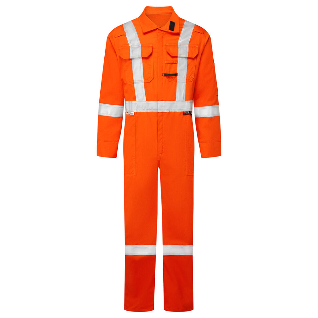 IUS408 - Ultrasoft 7oz Deluxe CoverallOrange Tall