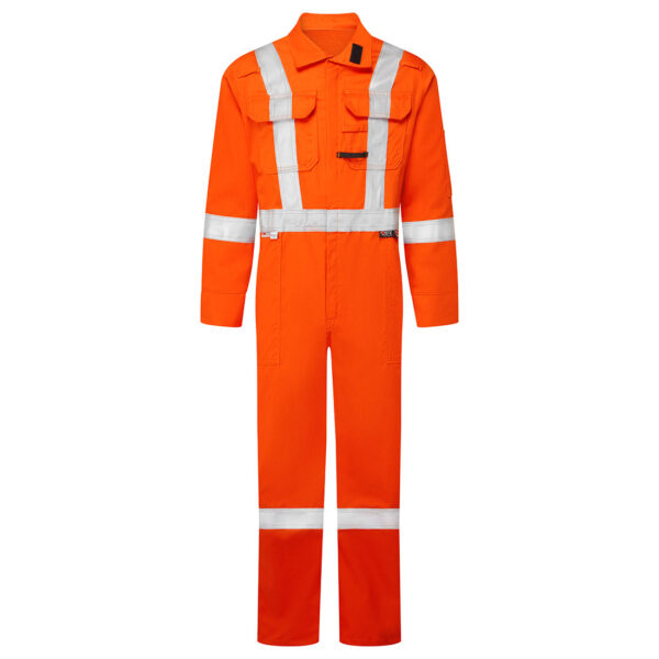 IUS408 - Ultrasoft 7oz Deluxe Coverall Orange