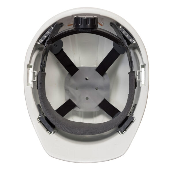 PW02 - Safety Pro Hard Hat Vented White - Image 2