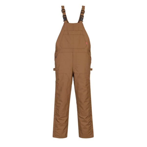UFR49 - DuraDuck Flame Quilt Lined FR Bib Overall