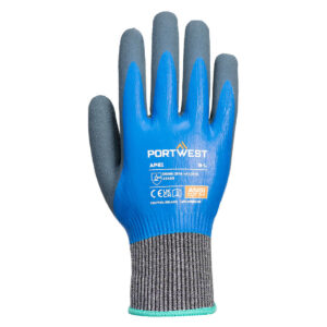 AP81 - Cut D13 Nitrile Aqua Glove A4 Blue