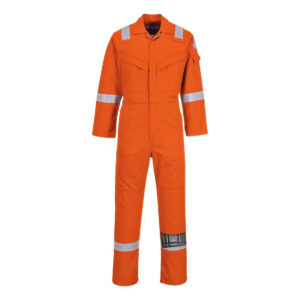 FR518 - Bizflame Work Lightweight FR NFPA 2112 Coverall Orange