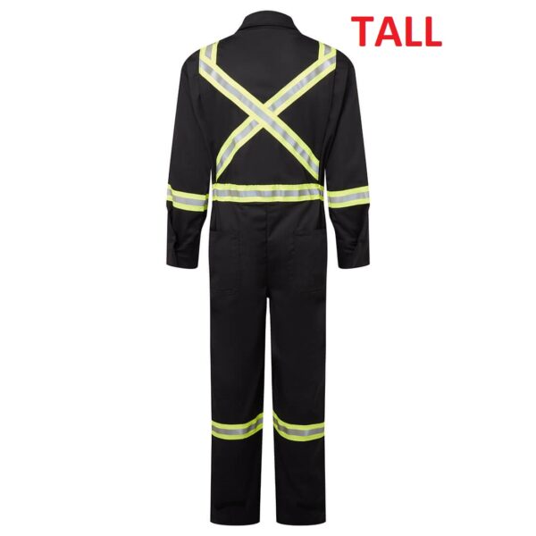 IAS3108 Black Tall Coverall - Image 3