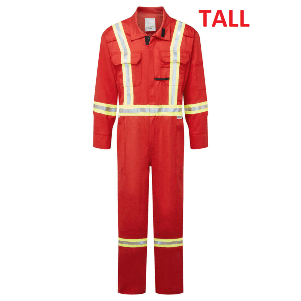 IAS3108 - Avenger 7oz Coverall Red Tall