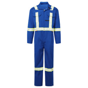IDHS109 - Westex DH Antistat 6.5oz Deluxe Coverall Royal Blue
