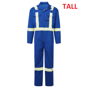 IDHS109 - Westex DH Antistat 6.5oz Deluxe Coverall Royal Blue Tall