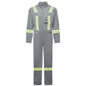 IUS106 - Ultrasoft 9oz Contractor Coverall Gray