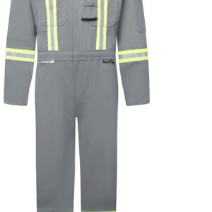 IUS106 - Ultrasoft 9oz Contractor Coverall Gray Tall