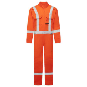 IUS409 - Ultrasoft 9oz Deluxe Coverall Orange