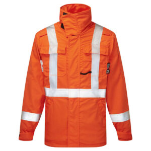 IUS413 - Ultrasoft 7oz Shell Jacket Orange