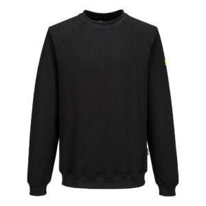 AS24 - Anti-Static ESD Sweatshirt Black