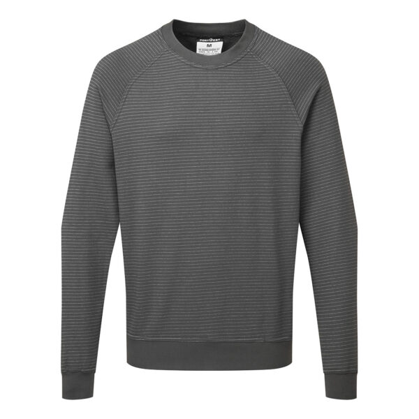 AS24 - Anti-Static ESD Sweatshirt Zoom Gray
