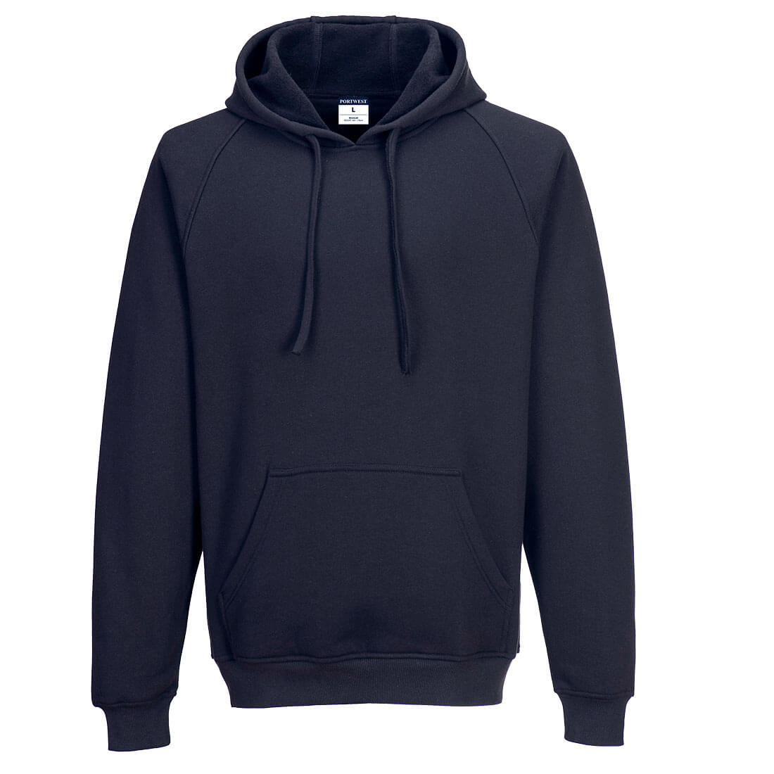 FR708 - Bizflame Knit Heavyweight Hooded FR Sweatshirt Navy