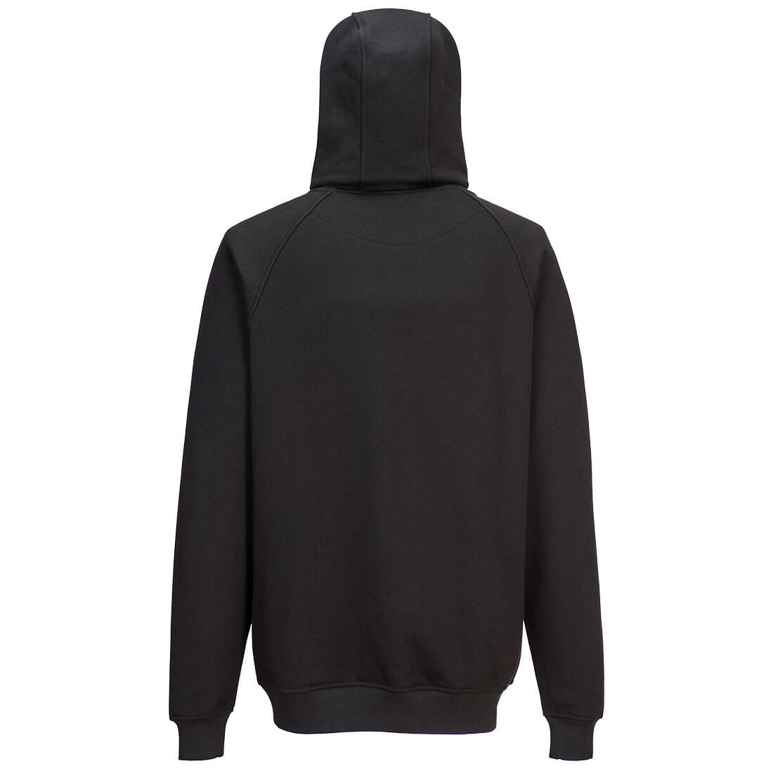 FR708 - Bizflame Knit Heavyweight Hooded FR Sweatshirt Navy - Image 3