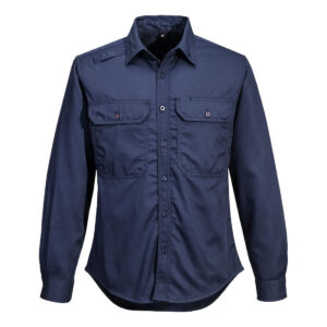 FR724 - Bizflame 88/12 Women's FR Shirt Navy