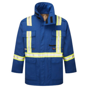 IDHS215 - Westex DH Antistat 6.5oz Insulated Parka Royal Blue