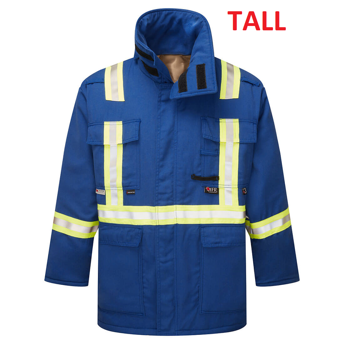 IDHS215 - Westex DH Antistat 6.5oz Insulated Parka Royal Blue Tall