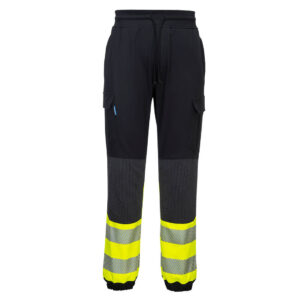 KX341 - PW3 Hi-Vis Flexi Pants Black/Yellow