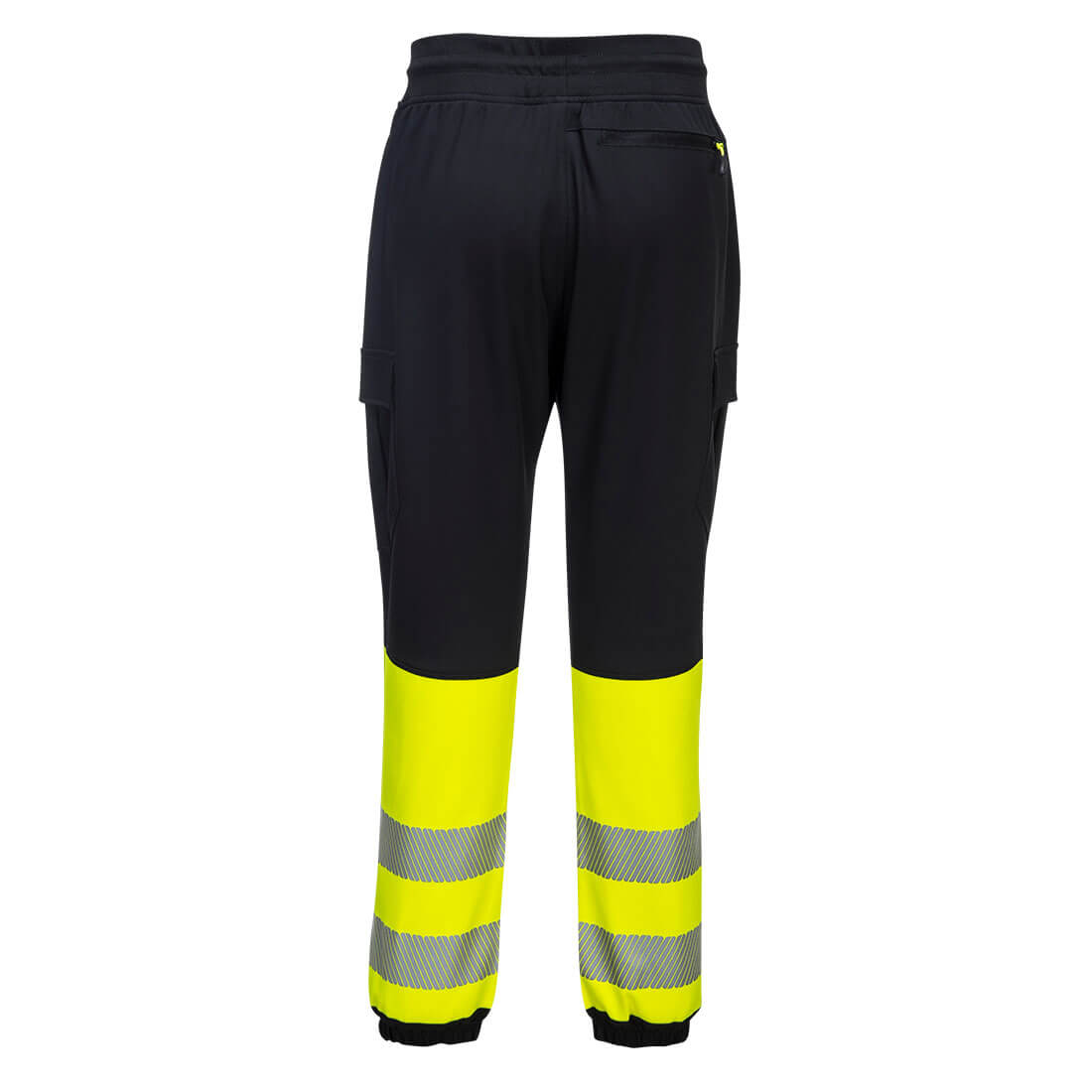 KX341 - PW3 Hi-Vis Flexi Pants Black/Yellow - Image 3