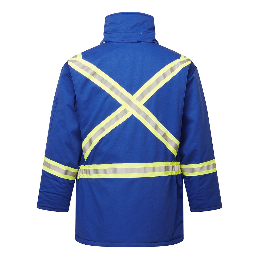 IUS215 - Ultrasoft 9oz Insulated Parka Royal Blue - Image 3