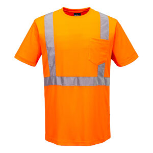 Portwest L041 - Hi-Vis Lightweight T-Shirt S/S Orange