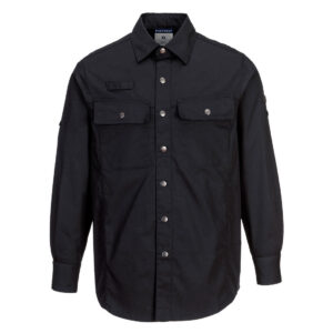 S130 - KX3 Ripstop Shirt L/S Black