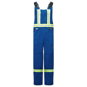 Portwest IDHS122 - Westex DH Antistat 6.5oz Bib Pants Royal Blue Tall