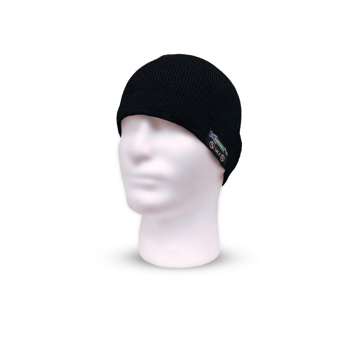 Portwest IKBJ59 - KERMEL Knit Rib Beanie Black - Image 3