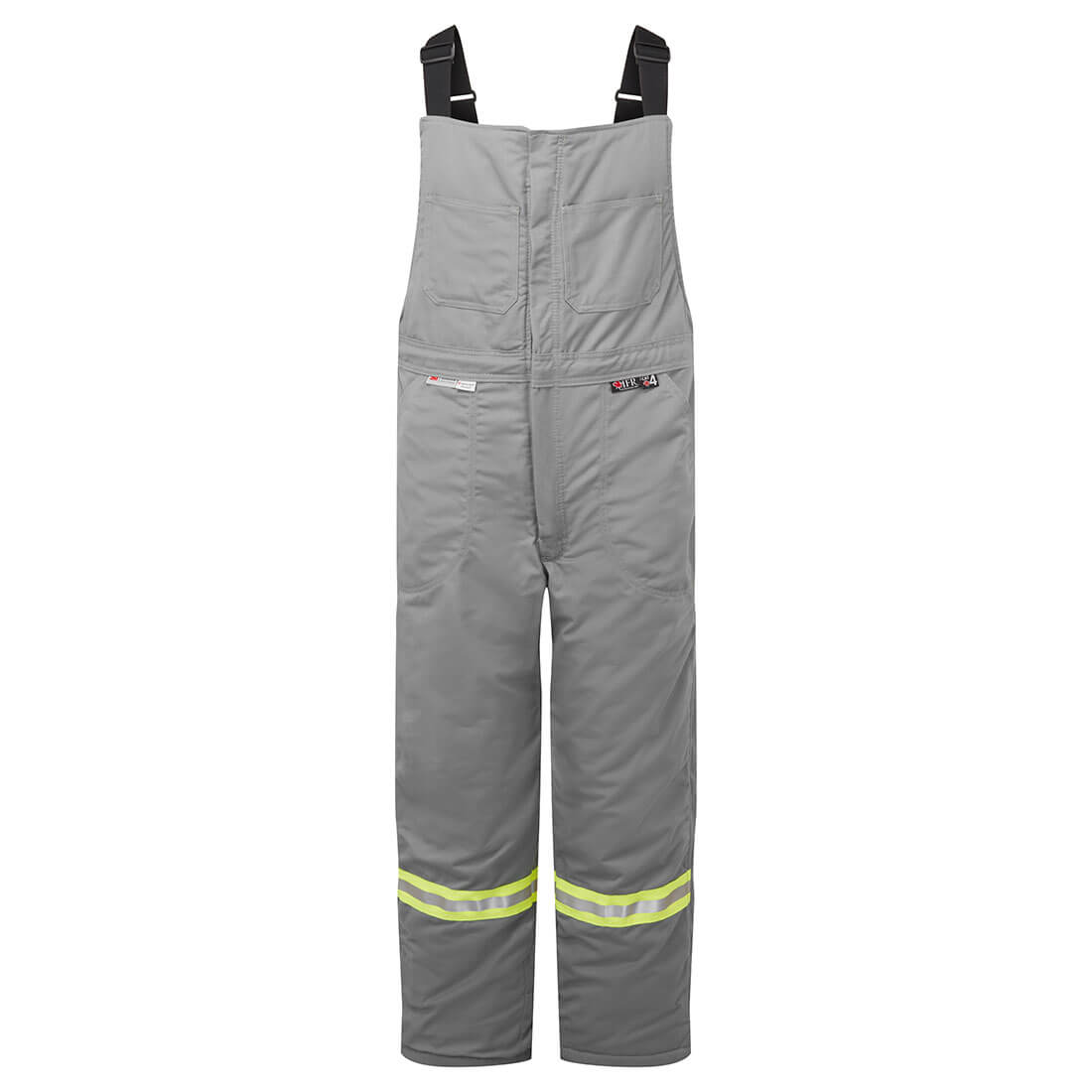 Portwest IUS225 - Ultrasoft 9oz Insulated Bib Pant Gray