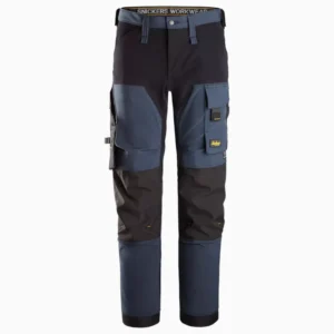 6375 AllroundWork Stretch Trousers Navy/Black: Durable Professional Workwear by Snickers® | TECHACS Safety Solutions