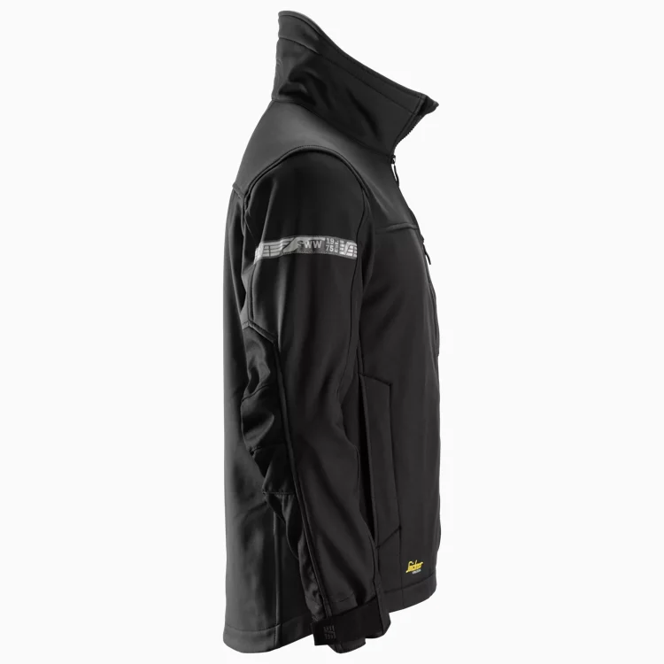 1200-0404 AllroundWork Softshell Jacket Black Snickers® - Image 4